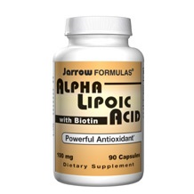 Jarrow Alpha Lipoic Acid 100 mg, 90 caps